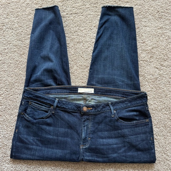 Maurice’s Women's Plus Size 22 Dark Blue Denim Jeans - Picture 1 of 5